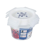 ＨＢー５７４６　ネオキープロック　保存容器丸型　M　3個組