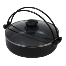 おうち御膳　ふっ素加工 ＩＨ対応 ガラス蓋付 すきやき鍋　２６ｃｍ　ＨＢ－５８５７