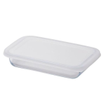 耐熱ガラス 浅型 漬けおき　容器　１.４Ｌ　ＨＣ-１１４