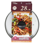 クックプラス　強化ガラス蓋　２８ｃｍ用　ＨＣ-２６２