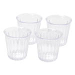 割れにくい ＰＣタンブラー　ストライプ　２８０ｍＬ　４個組　ＨＣ－３００