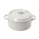 電子レンジ専用鍋　ザル付　ライトグレー　ＨＣ-６０６