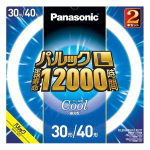 パナソニック　パルックＬ 蛍光灯　丸形・スタータ形　３０形＋４０形　クール色　２本セット　ＦＣＬ３０４０ＥＸＤＬＦ３２Ｔ