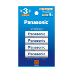 パナソニック　エネループ　単３形　４本パック　ＢＫ－３ＭＣＤ／４Ｈ