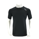 WAGENYA　吸汗速乾コンプレッション　丸首　半袖　黒　Ｓ