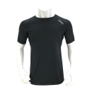 WAGENYA　吸汗速乾コンプレッション　丸首　半袖　黒カモフラ　ＬＬ