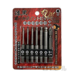 漆黒 ボールポイント ビットセット 7本組 TW15-0061