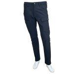 WAGENYA　ボンディングコーデュラストレッチカーゴパンツ　ブラック　Ｓ