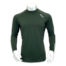 WAGENYA　裏起毛制菌コンプレッション　長袖ローネック　カーキ　Ｌ