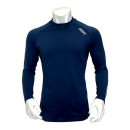 WAGENYA　裏起毛制菌コンプレッション　長袖ローネック　ネイビー　Ｌ