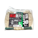 WAGENYA 綿混剛力軍手  30双組 Lサイズ
