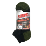 WAGENYA ソックス　STRONG 耐久 先丸スニーカー丈 カラー　25-28cm　3足組