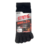 WAGENYA ソックス　STRONG 耐久 ５本指スニーカー丈 カラー　25-28cm　3足組