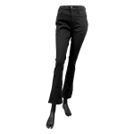 WAGENYA ストレッチツイル レディース ユーティリティパンツ ブラック L