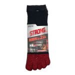 WAGENYA ソックス　STRONG 耐久　５本指アンクル丈 カラー　25-28cm　3足組