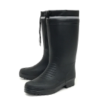 WAGEMYA　カバー付き 長靴　Ｌ　ブラック