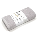 イエモア　Simple　バスタオル　シルバーグレー