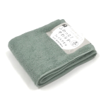 イエモア　ふわっと！ やわらか　フェイスタオル　オリーブグリーン