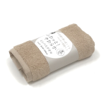 イエモア　ふわっと！ やわらか　ミニバスタオル　ライトベージュ