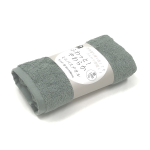 イエモア　ふわっと！ やわらか　ミニバスタオル　オリーブグリーン