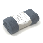 イエモア　ふわっと！ やわらか　バスタオル　スモークブルー