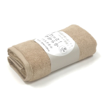 イエモア　ふわっと！ やわらか　バスタオル　ライトベージュ