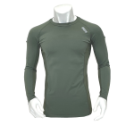 WAGENYA　スーパーアイスコンプレッション　長袖　カーキ　Ｌ