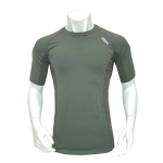 WAGENYA　スーパーアイスコンプレッション　半袖　カーキ　Ｌ