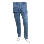 WAGENYA　コーデュラストレッチデニムカーゴ　アイスブルー　Ｌ