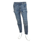 WAGENYA　コーデュラストレッチデニムジョガー　ネイビー　Ｍ