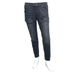 WAGENYA　コーデュラストレッチデニムジョガー　ブラック　Ｓ