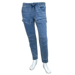 WAGENYA　コーデュラストレッチデニムジョガー　アイスブルー　Ｓ