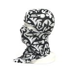 WAGENYA　制菌加工 裏起毛ストレッチ コンプレッション　バラクラバ　ホワイトトライバル　Ｆ