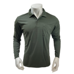 WAGENYA　ASEDRY　ポロシャツ　長袖　カーキ　L