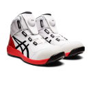 アシックス　ウィンジョブ　 ＣＰ３０４　ＢОＡ　 ホワイト×ブラック　２４.５ｃｍ