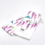 フェイスタオル　ガーゼ＆パイル　藤と富士