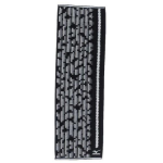 ミズノ　スポーツタオル　ＢＬＡＣＫ　３４×１１０ｃｍ
