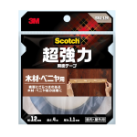 ３Ｍ スコッチ　超強力両面テープ　木材・ベニヤ用　１２ｍｍ×４ｍ