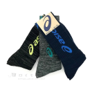 アシックス　厚地ロゴ ＣＳ　３Ｐ　２６～２８ｃｍ