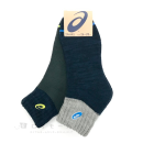 アシックス　裏起毛ラインカラー １２丈　３Ｐ　　２６～２８ｃｍ