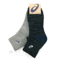 アシックス　裏起毛ラインダーク １２丈　３Ｐ　２６～２８ｃｍ