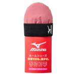 ミズノ　レディース　バンド付　ルームシューズ　２３～２５ｃｍ　ピンク