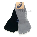 アシックス　ワーク１２丈　５本指薄地　２４-２６ｃｍ　２足組