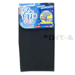 冷感レギンス　１分丈　吸水速乾　Ｍ　ブラック