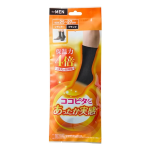 ココピタ あったか実感　メンズ　レギュラー丈　２５～２７ｃｍ　ブラック