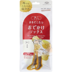 靴下サプリ まるでこたつ おでかけソックス レディース 23~25cm ブラウン
