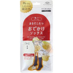 靴下サプリ まるでこたつ おでかけソックス レディース 23~25cm 5ブラック