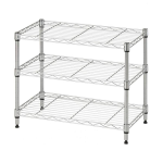 ドウシシャ　システムワイヤーシェルフ　３段　６０Ｗ　ＳＷ１９－６０５０３