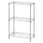 ドウシシャ　システムワイヤーシェルフ　３段　６０Ｗ　ＳＷ１９－６０９０３