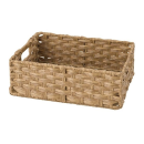 ラタン調ボックス　３６１２　ナチュラル